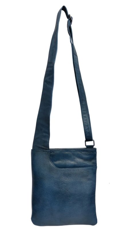 Athena Crossbody - latino - Denim